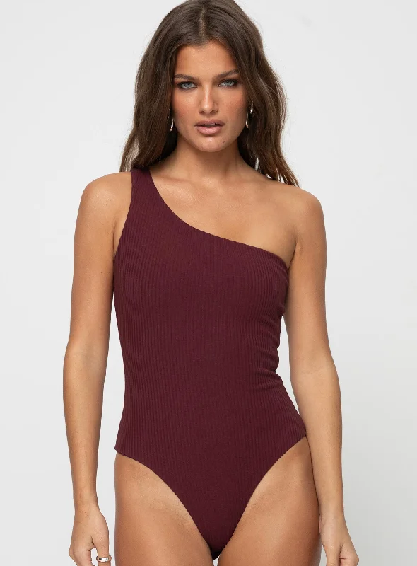 Rueful Bodysuit Burgundy