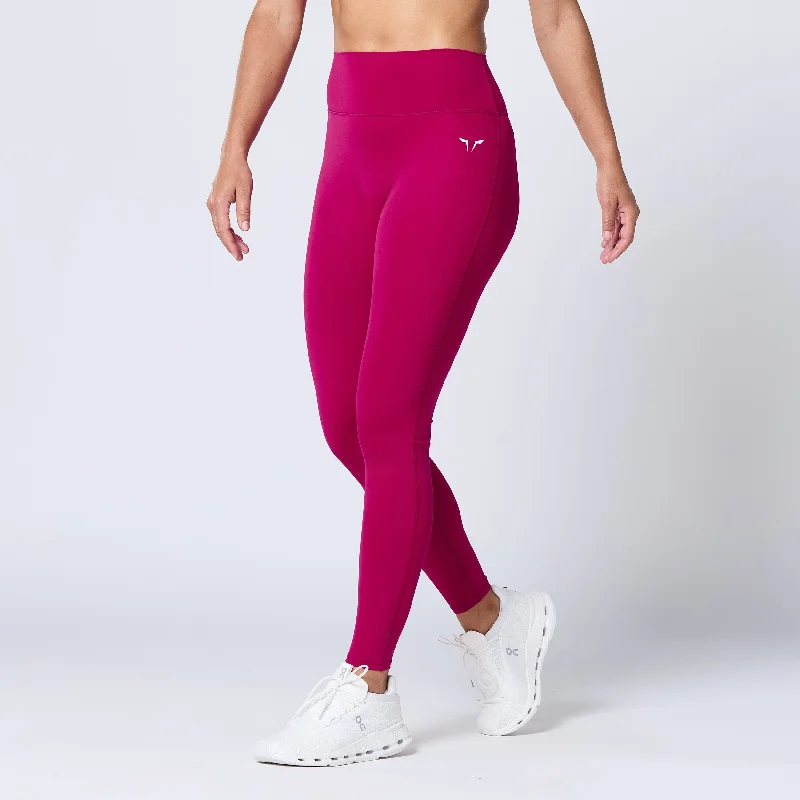 Run The City Leggings 27"" 2.0 - Cerise