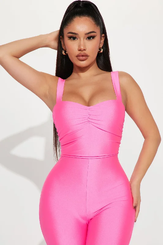 Selena Jumpsuit - Fuchsia