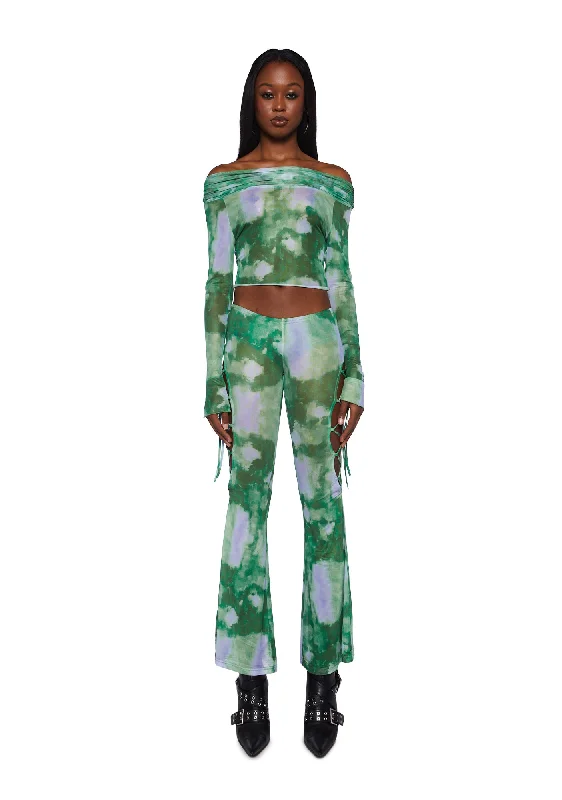 Serene Scene Pants Set