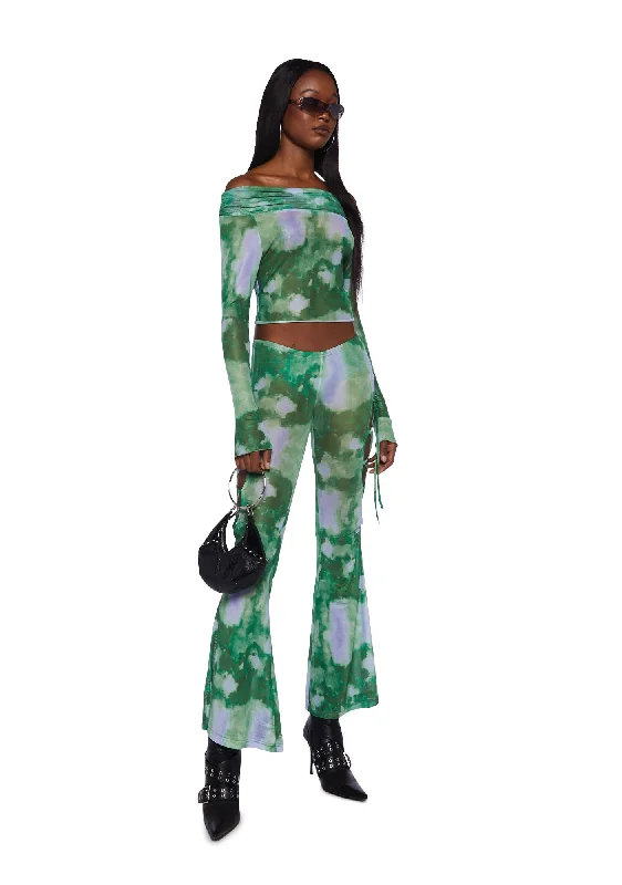 Serene Scene Pants Set