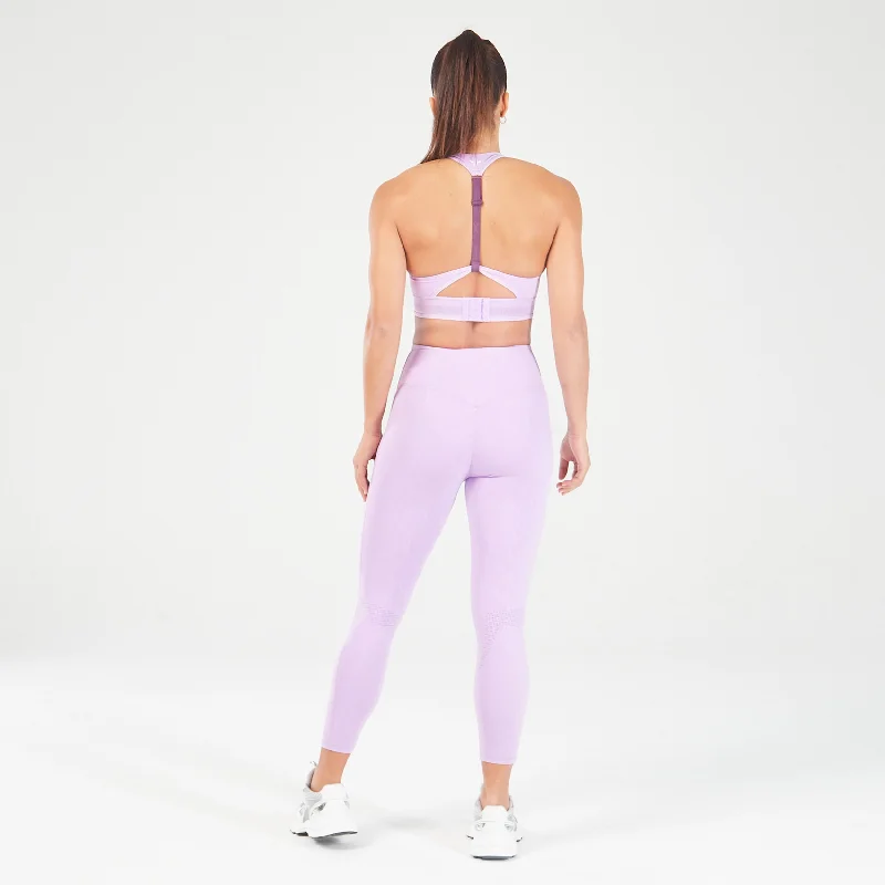 Serpent 7/8 Leggings - Purple Rose