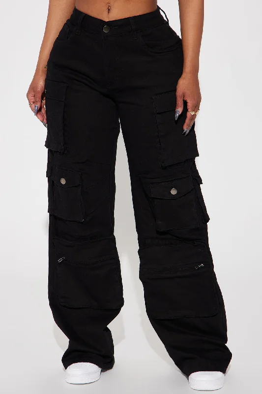 Take It Back Cargo Pant - Black