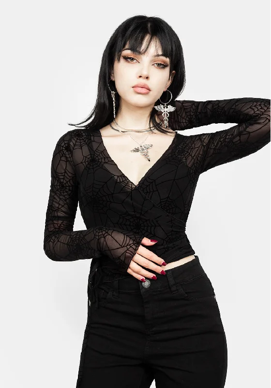 VENOM MESH WRAP TOP