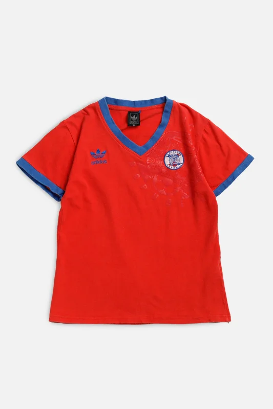 Vintage Adidas Dominican Republic Soccer Tee - Women's XS