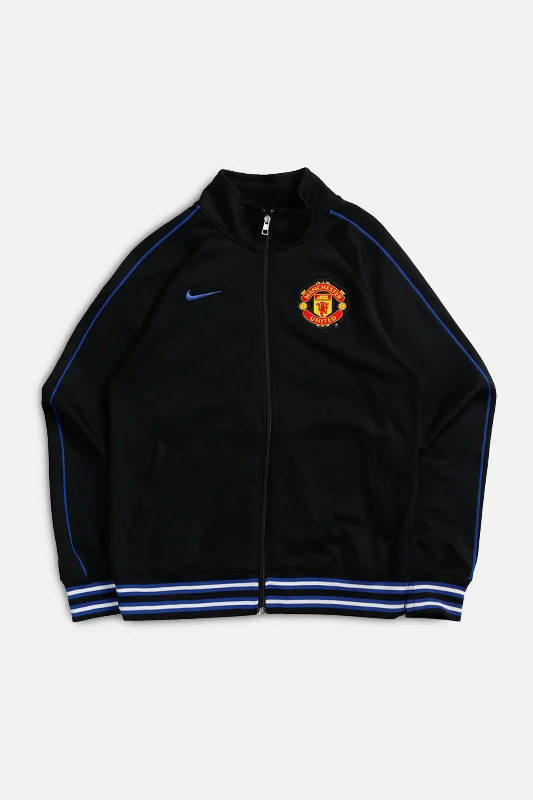 Vintage Manchester Soccer Track Jacket - S