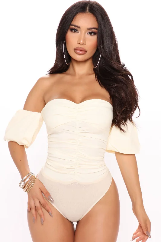 With Desire Bodysuit - Ivory