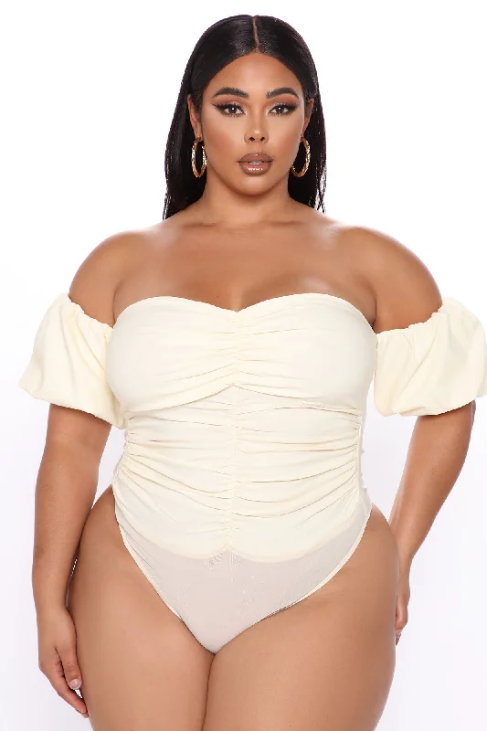 With Desire Bodysuit - Ivory