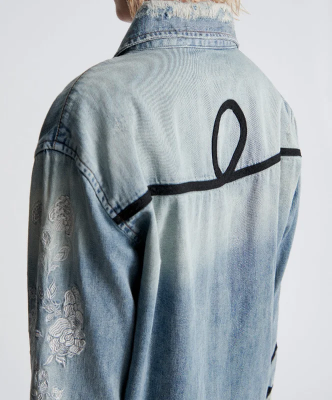 WOLFGANG EMBROIDERED WESTERN SHIRT