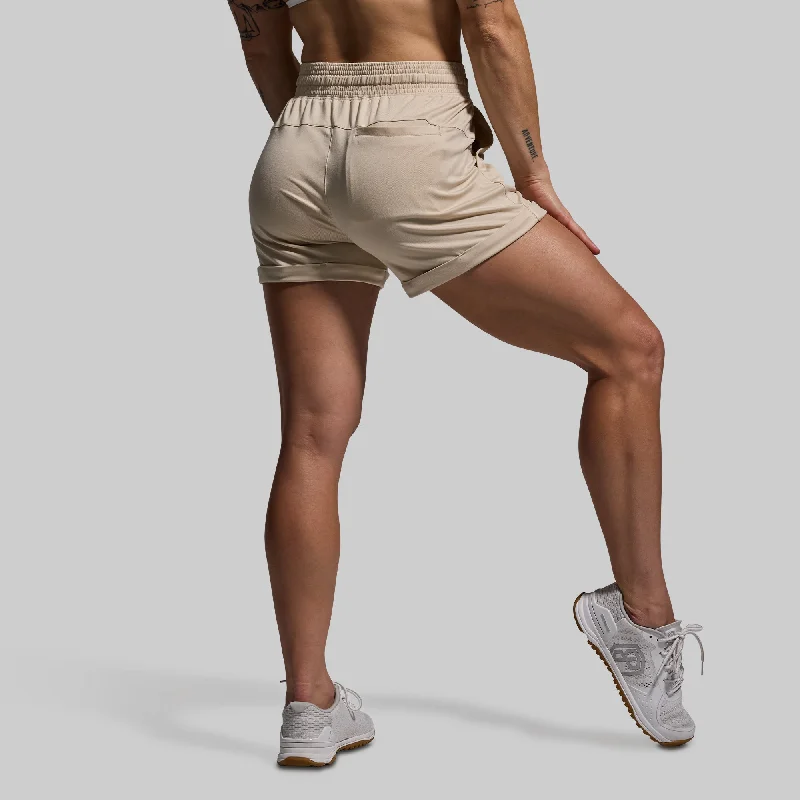 Women's Lounge Short (Oatmeal)