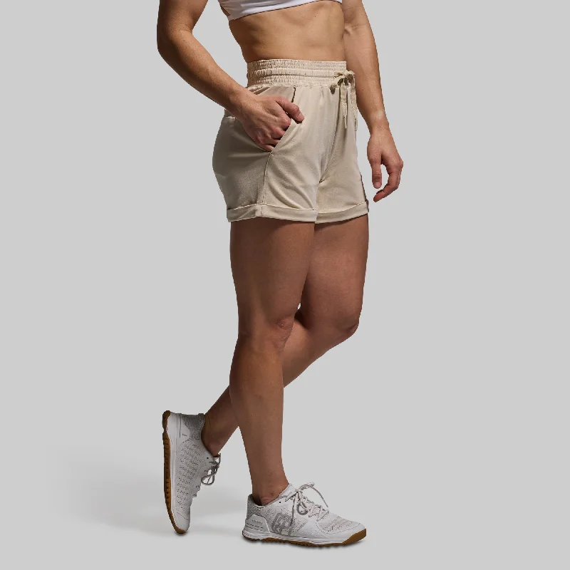 Women's Lounge Short (Oatmeal)