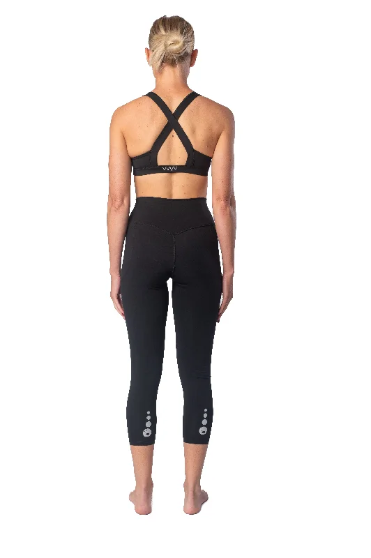 WYN Active Flow And Go 7/8 Tights - Black