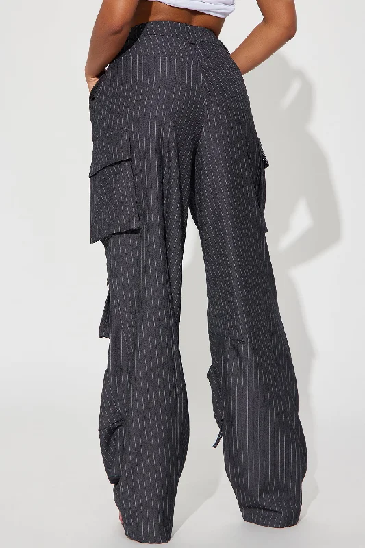 Your Best Investment Cargo Trouser - Charcoal