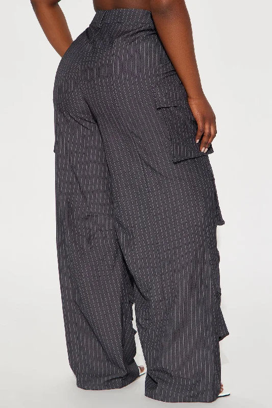 Your Best Investment Cargo Trouser - Charcoal