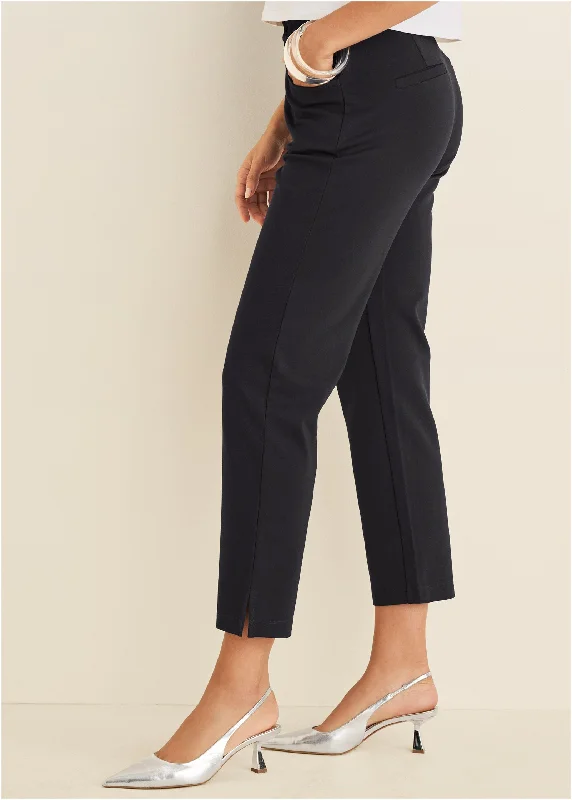 Raquel straight leg pants - Black