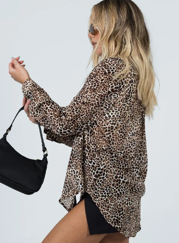 Ziggy Shirt Leopard