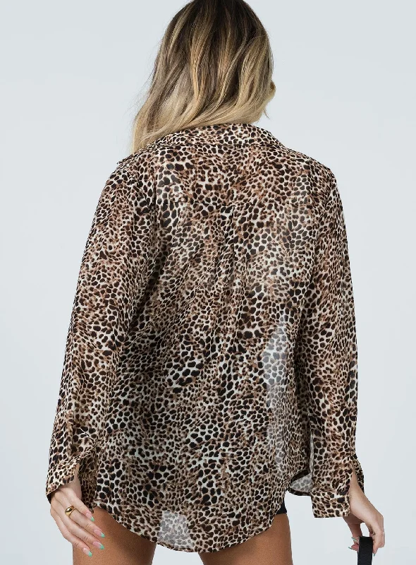 Ziggy Shirt Leopard