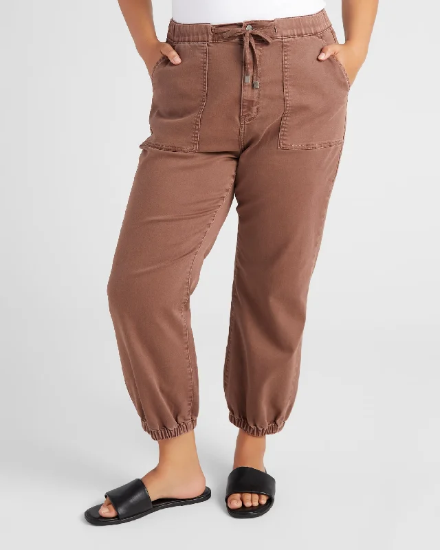 Plus Size High Rise Jogger